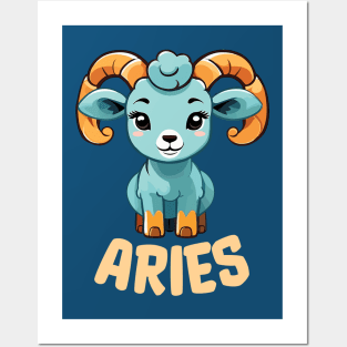 Aries Zodiac Sign Posters and Art